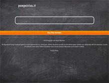 Tablet Screenshot of pompeiviva.it